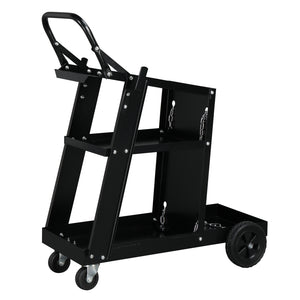 Professional Welding Cart Plasma Cutting Machine without Drawer - Black