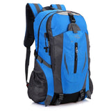 40L Waterproof Large Bag Backpack Camping Hiking Walking Outdoor Travel Rucksack Random Color