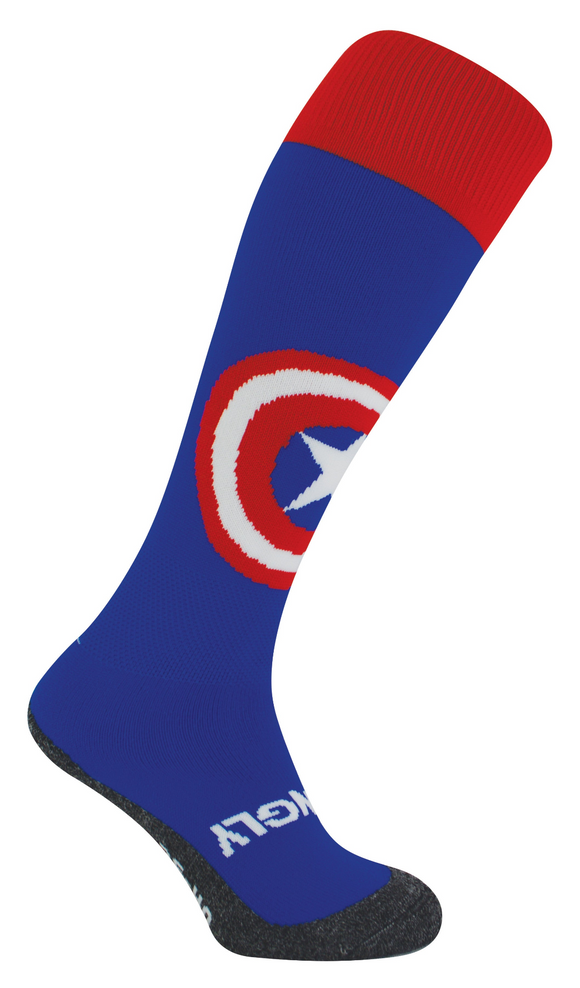 Captain America Sports Hockey Socks | Adult & Kids