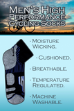 3 Pairs Mens Anti Blister Ankle Cycling Socks