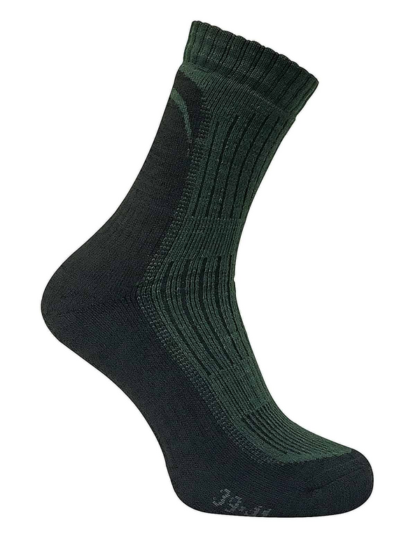 Mens Reinforced Merino Wool Thermal Hiking Socks