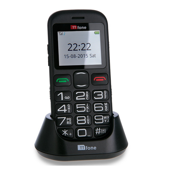 TTfone Jupiter 2 TT850 Big Button SOS Assistance Mobile with Vodafone Pay As You Go SIM