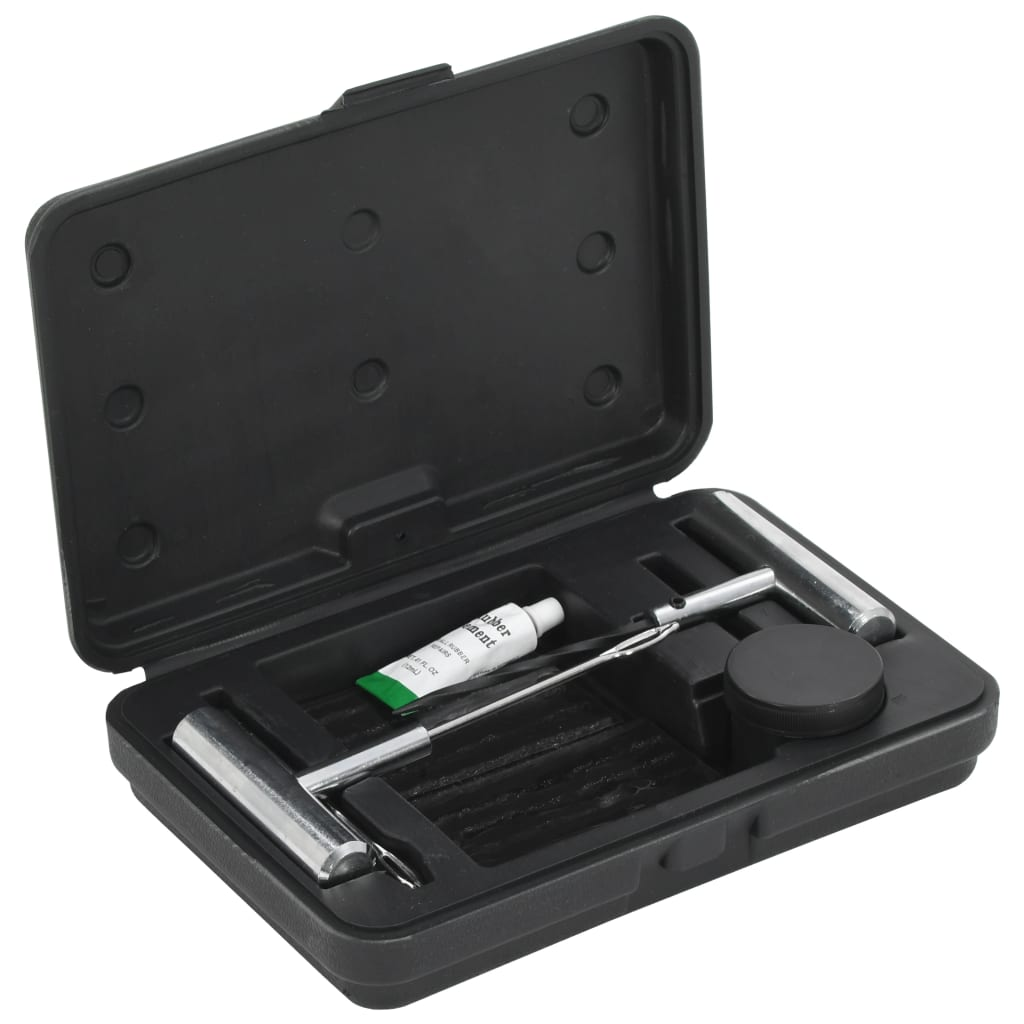 vidaXL 27 Piece Car Tire Repair Kit