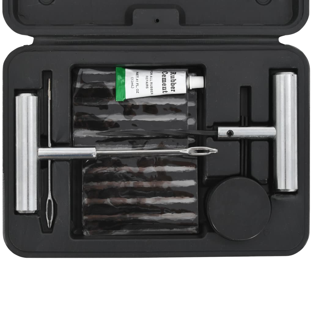 vidaXL 27 Piece Car Tire Repair Kit