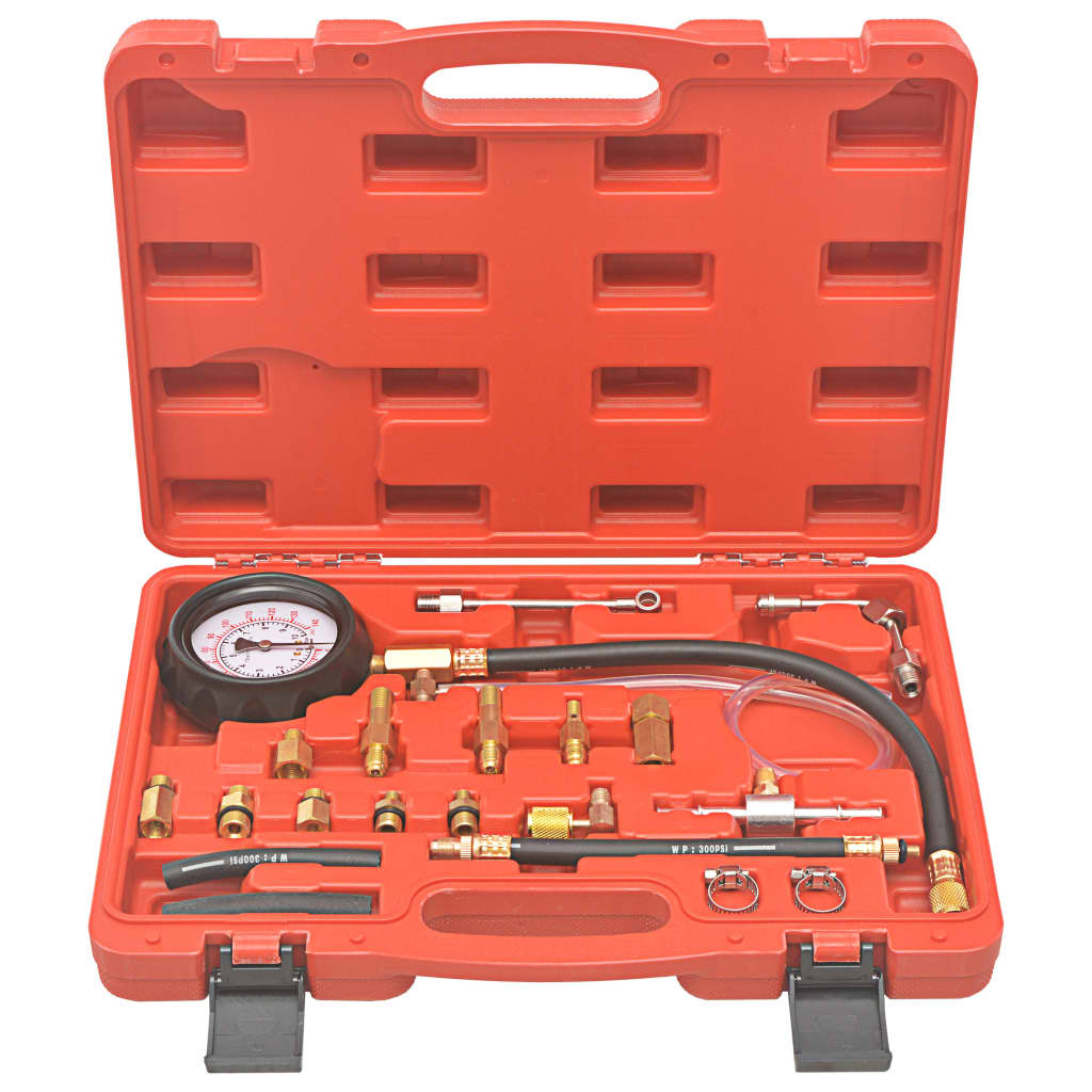 vidaXL Fuel Injection Pressure Gauge Kit
