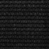 vidaXL Tent Carpet 400x400 cm Black HDPE