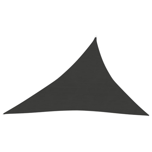 vidaXL Sunshade Sail 160 g/m² Anthracite 4x5x6.8 m HDPE