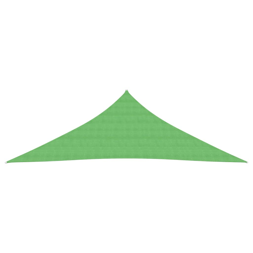 vidaXL Sunshade Sail 160 g/m² Light Green 5x5x6 m HDPE