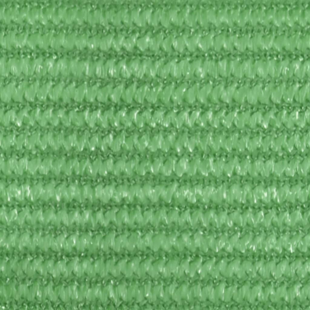 vidaXL Sunshade Sail 160 g/m² Light Green 5x5x6 m HDPE