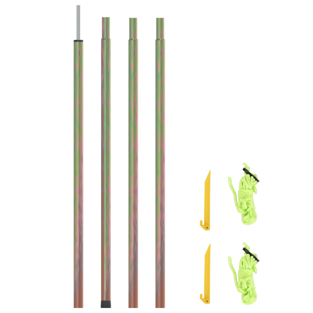 vidaXL Sunshade Sail Pole 250 cm Galvanised Steel