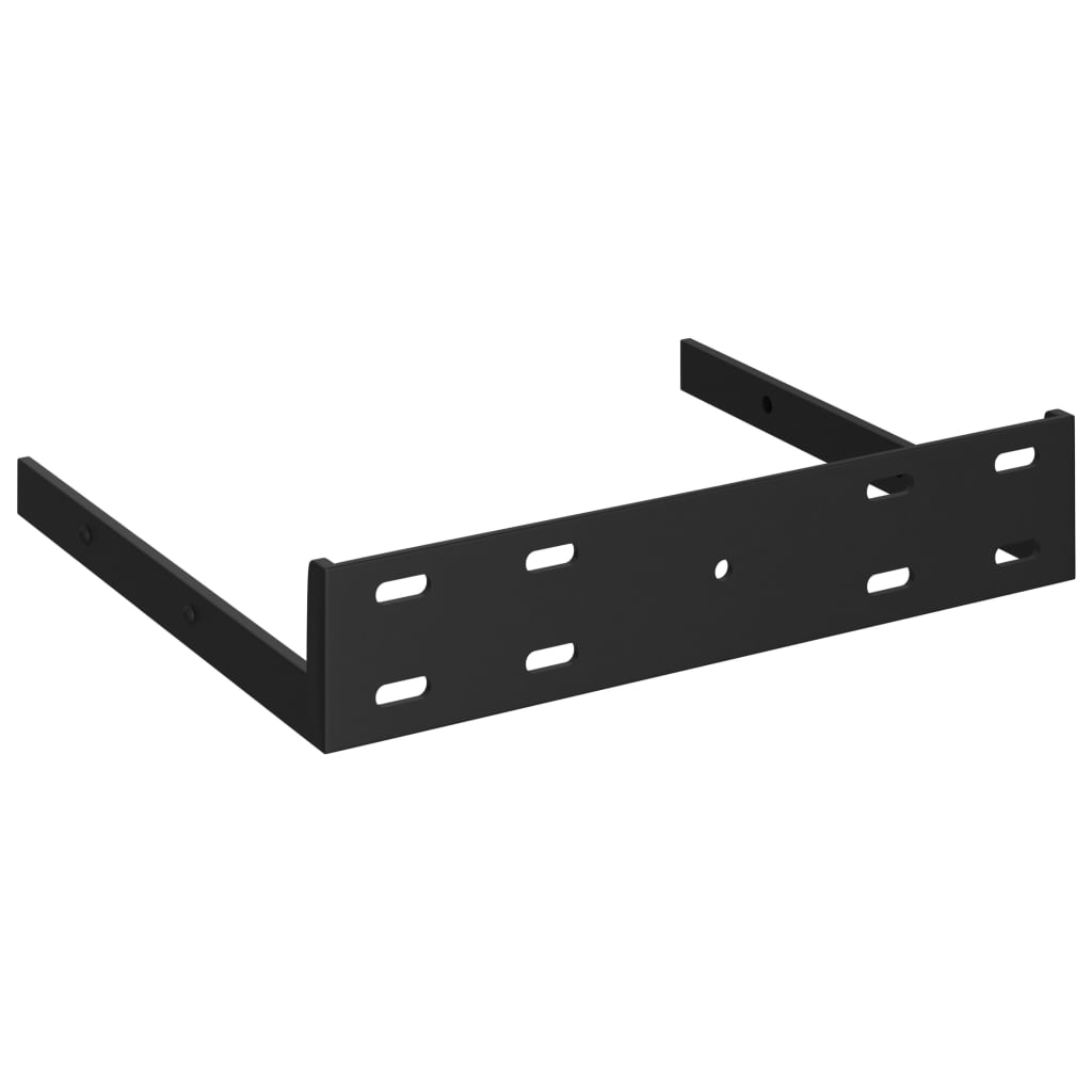 Floating Corner Shelf White 35x35x3.8 cm MDF