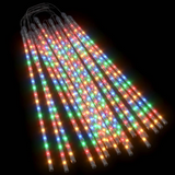 vidaXL Meteor Lights 20 pcs 50 cm Colourful 720 LEDs Indoor Outdoor
