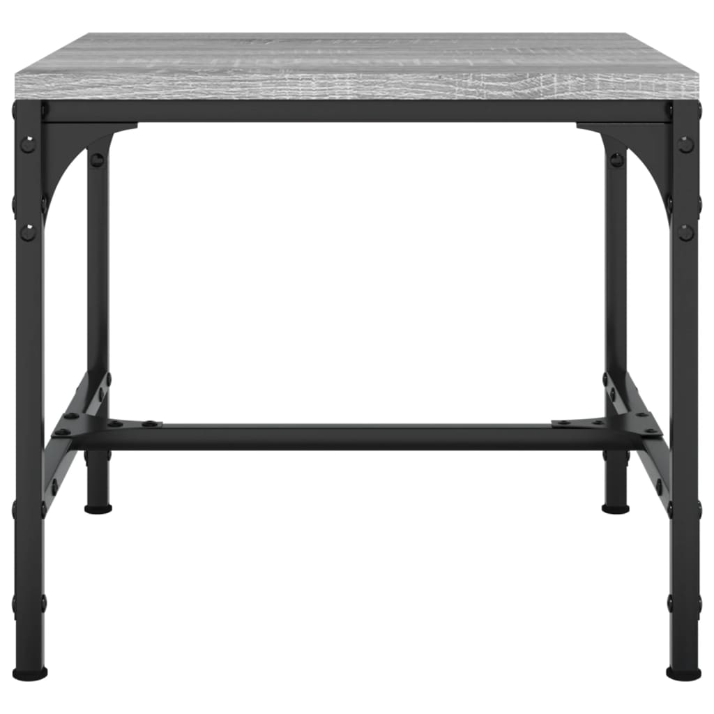 Coffee Table Grey Sonoma 50x50x35 cm Engineered Wood