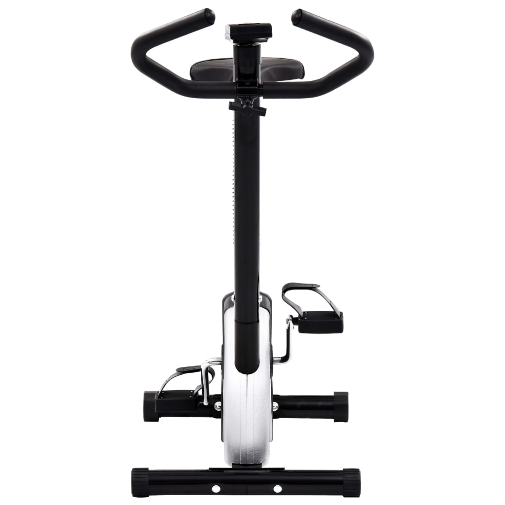 Exercise Bike with Belt Resistance Black