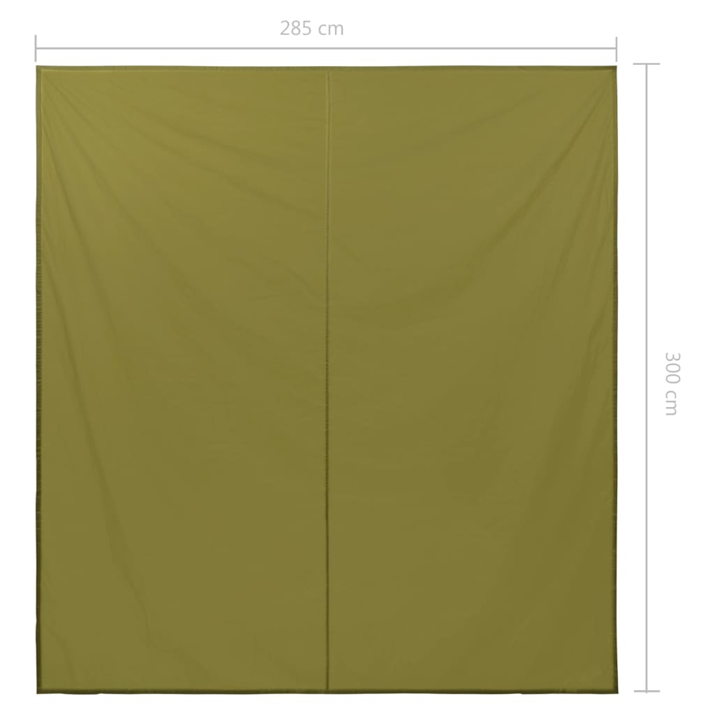 vidaXL Outdoor Tarp 3x2.85 m Green
