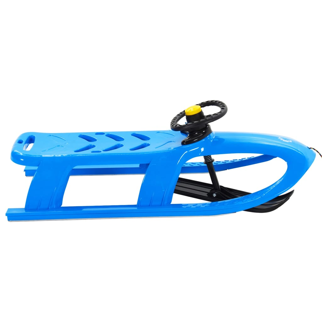 Sledge with Wheel Blue 102.5x40x23 cm Polypropylene