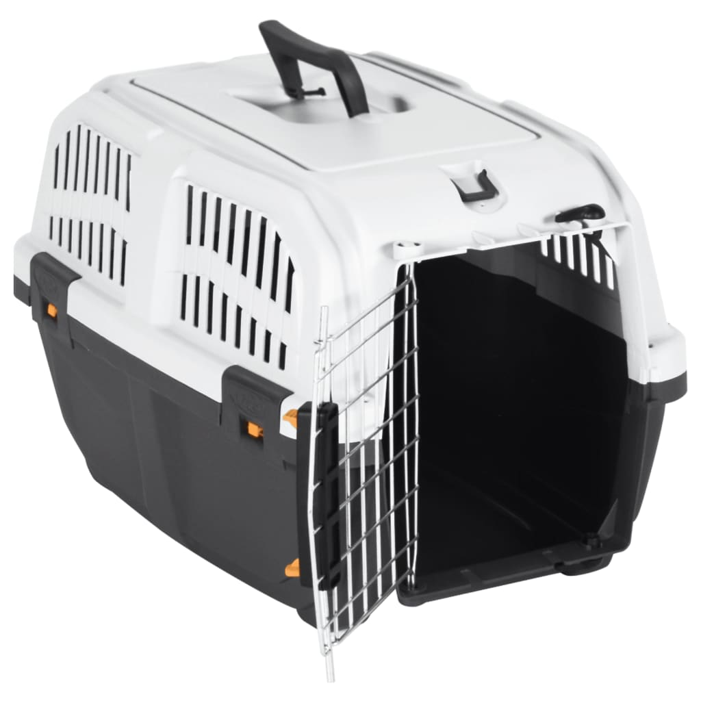Pet Carrier with Metal Door 48x31.5x31 cm Polypropylene