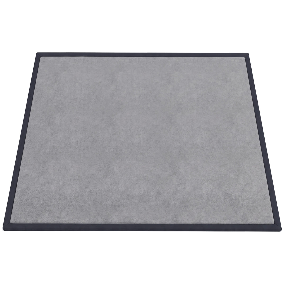 AIYAPLAY Baby Play Mat, 3CM Thick Foam Playmat Rug, Soft Flannel, Non-Slip, Water Resistant, Easy Care, 127 x 127 cm, Dark Grey Default Title