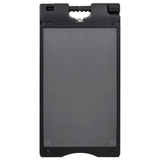 vidaXL A-Frame Sidewalk Board Black 45x7x84.5 cm HDPE