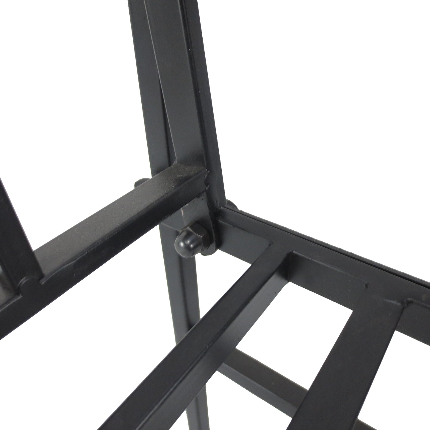 Outsunny Garden Bench, 2 Seater Outdoor Patio Bench, Metal Garden Loveseat with Arch for Vines and Climbing Plants, Black