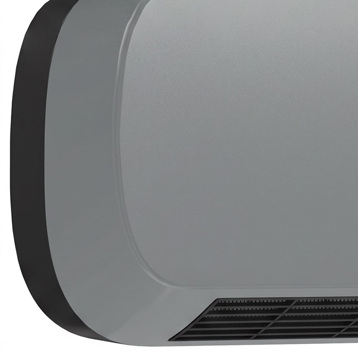 HOMCOM 2000W Ceramic Heater, Wall Mounted Space Heater with 3 Heat Settings, Adjustable Thermostat, Remote Control, Grey