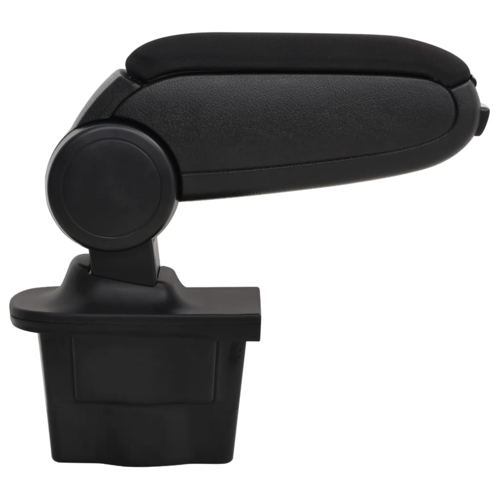 Car Armrest Black 16x35x(30-49) cm ABS