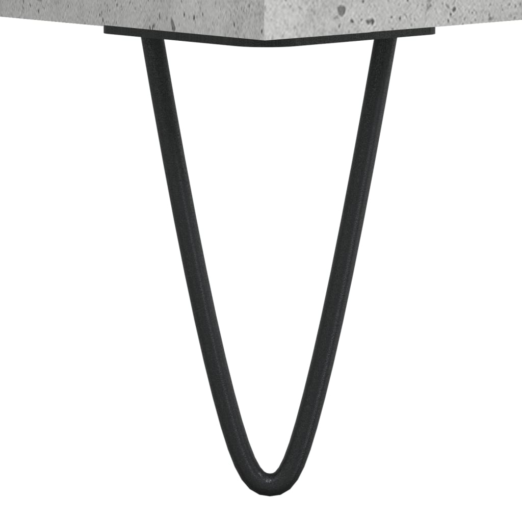 vidaXL Shoe Cabinet Concrete Grey 102x36x60 cm Engineered Wood