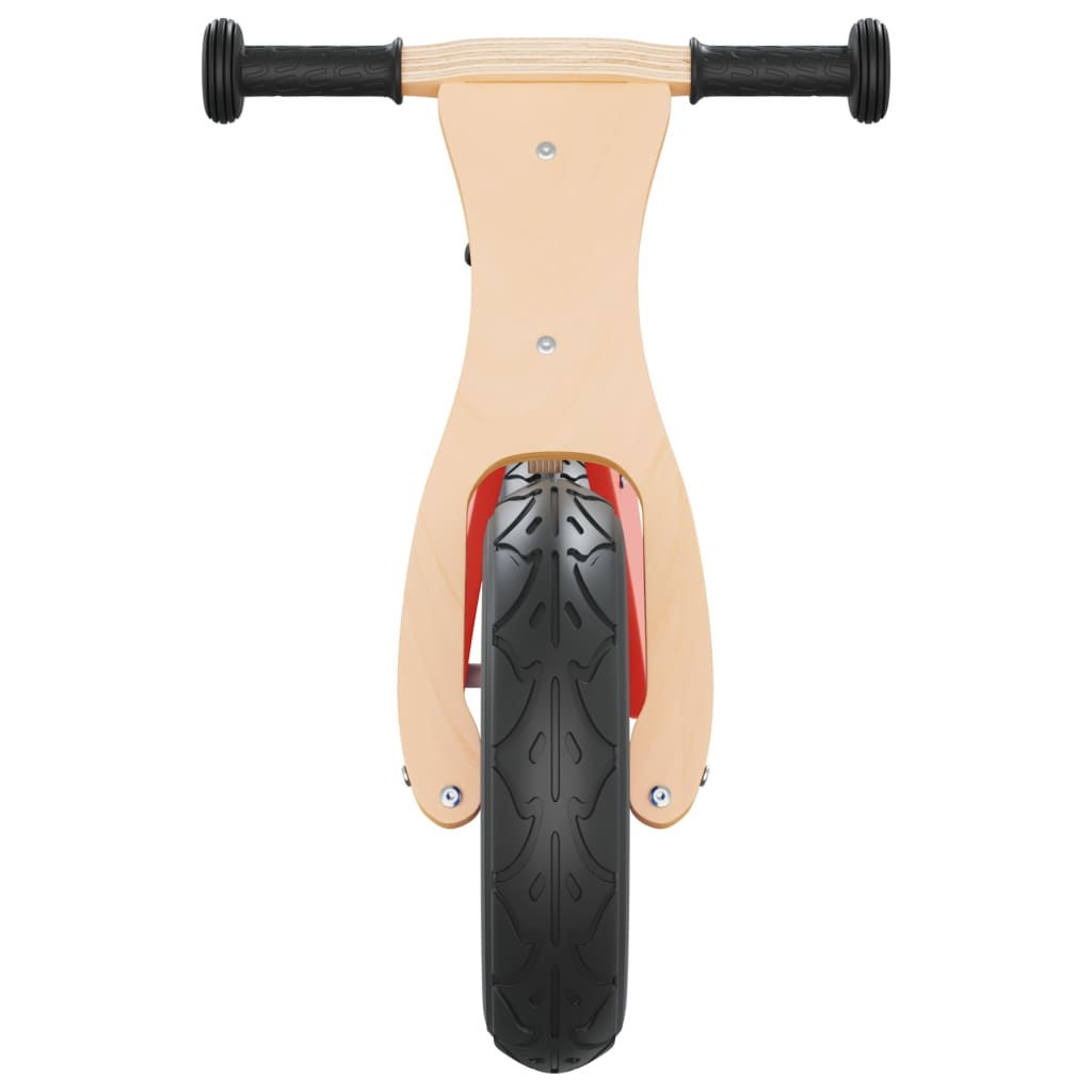 vidaXL Balance Bike for Children with Air Tyres Red