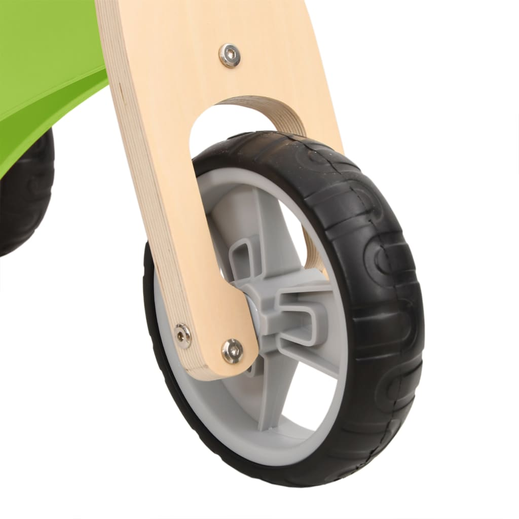 vidaXL Balance Bike for Children 2-in-1 Green