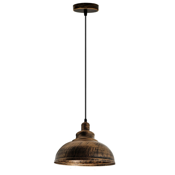 Brushed Copper Loft Industrial Chandelier Ceiling Light Pendant Lamp~3159