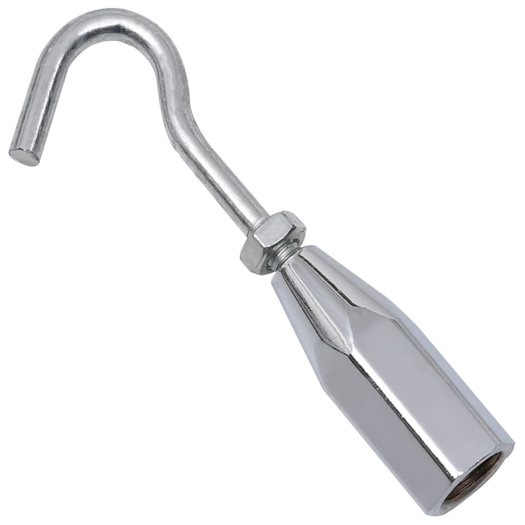 vidaXL Slide Hammer with Hook 63 cm Carbon Steel