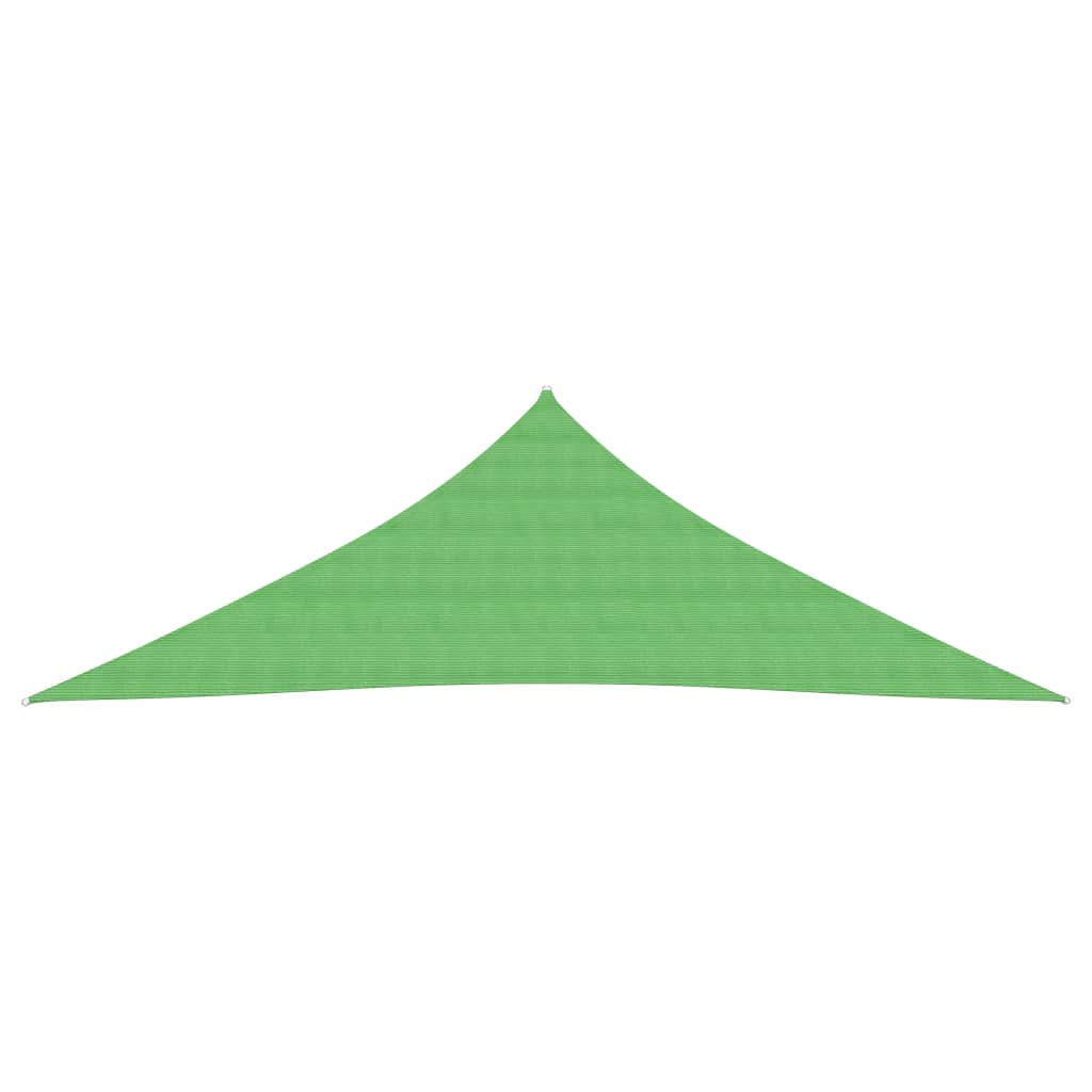 vidaXL Sunshade Sail 160 g/m² Light Green 5x5x6 m HDPE