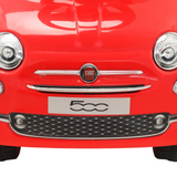 vidaXL Ride-on Car Fiat 500 Red