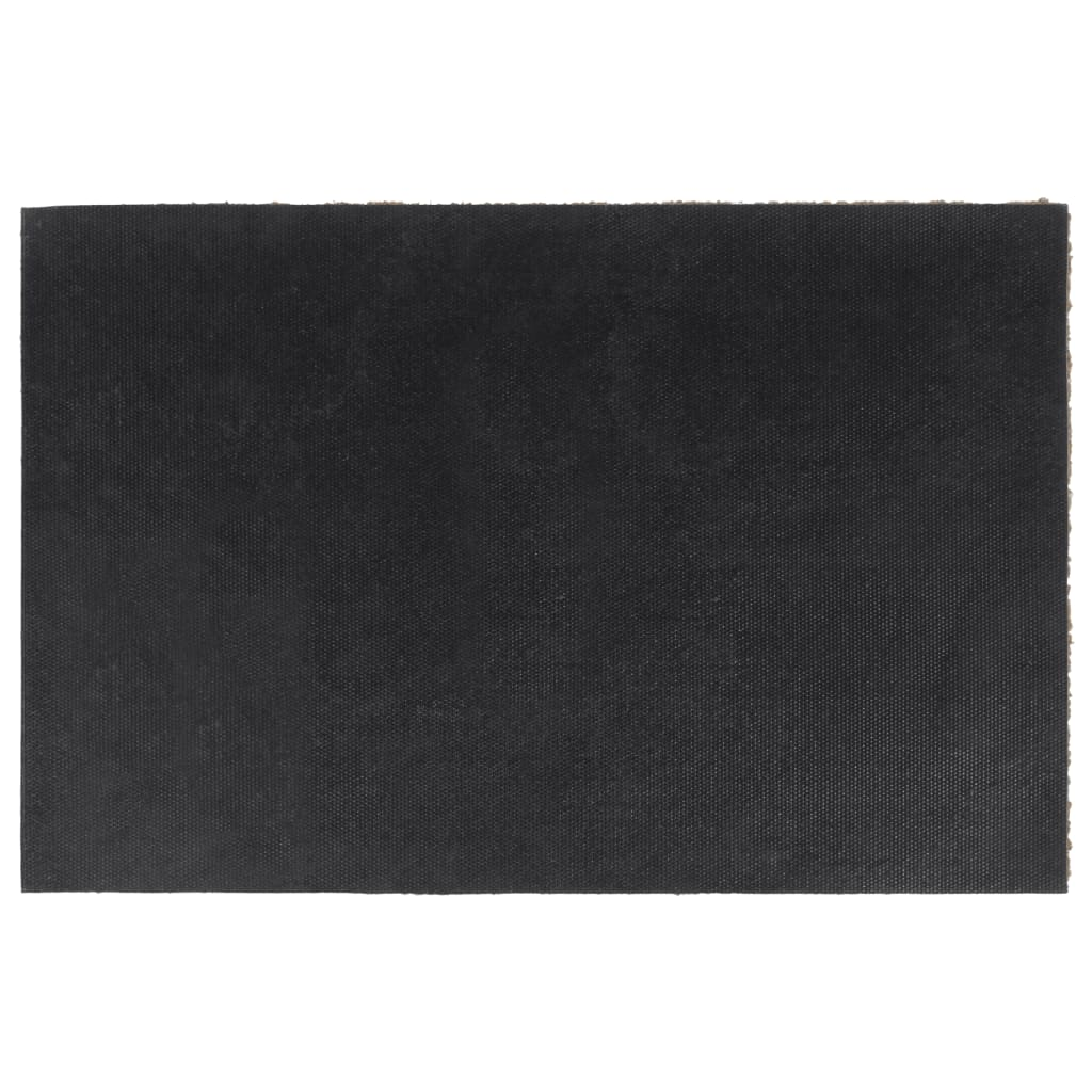 vidaXL Door Mat Natural 40x60 cm Tufted Coir
