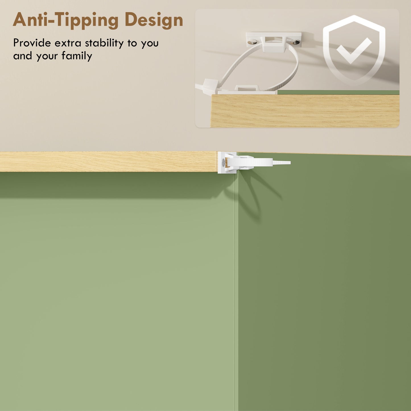 HOMCOM Slim Shoe Cabinet, Narrow Shoe Cupboard with 3 Flip Drawers, Adjustable Shelves for 18 Pairs of Shoes, High Gloss Green