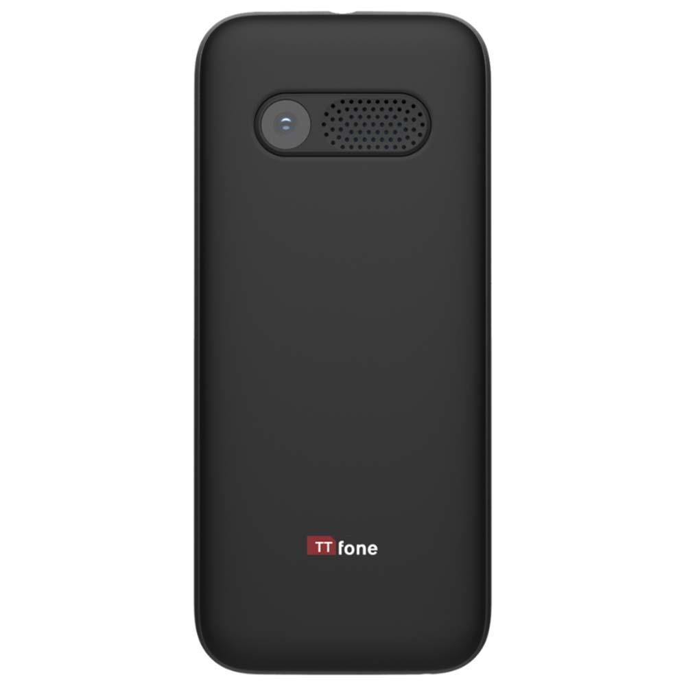 TTfone TT150 Black Dual SIM with Mains Charger, Giff Gaff Pay As You Go