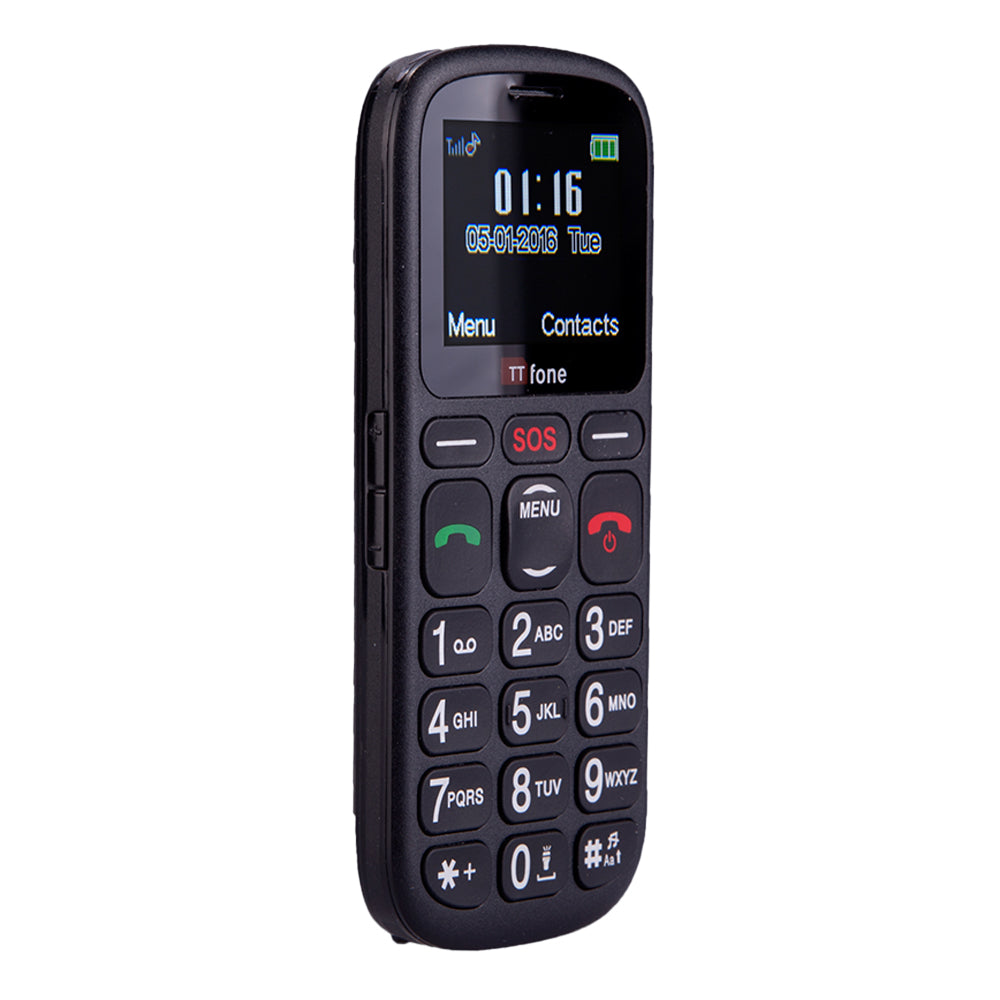 TTfone Comet TT100 Big Button Basic Senior Unlocked SOS Emergency Mobile Phone EU