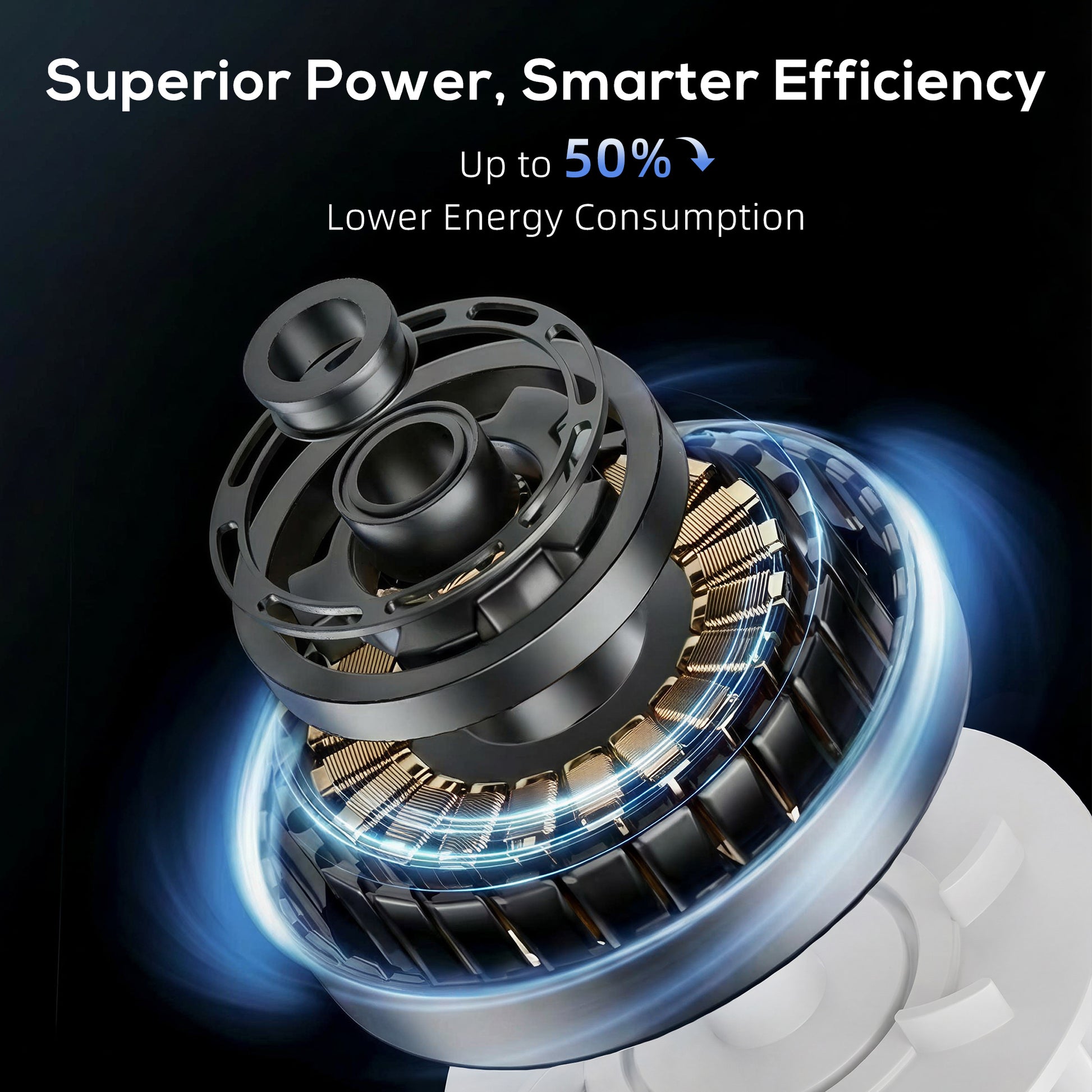 HOMCOM 28dB Tower Fan for Bedroom, 36 inch, 8 m/s Velocity Standing Cooling Fan with 80Â° Oscillating, BLDC Motor, 12 Speeds, LED Display, 4 Modes, 12H Timer, Remote Control, White