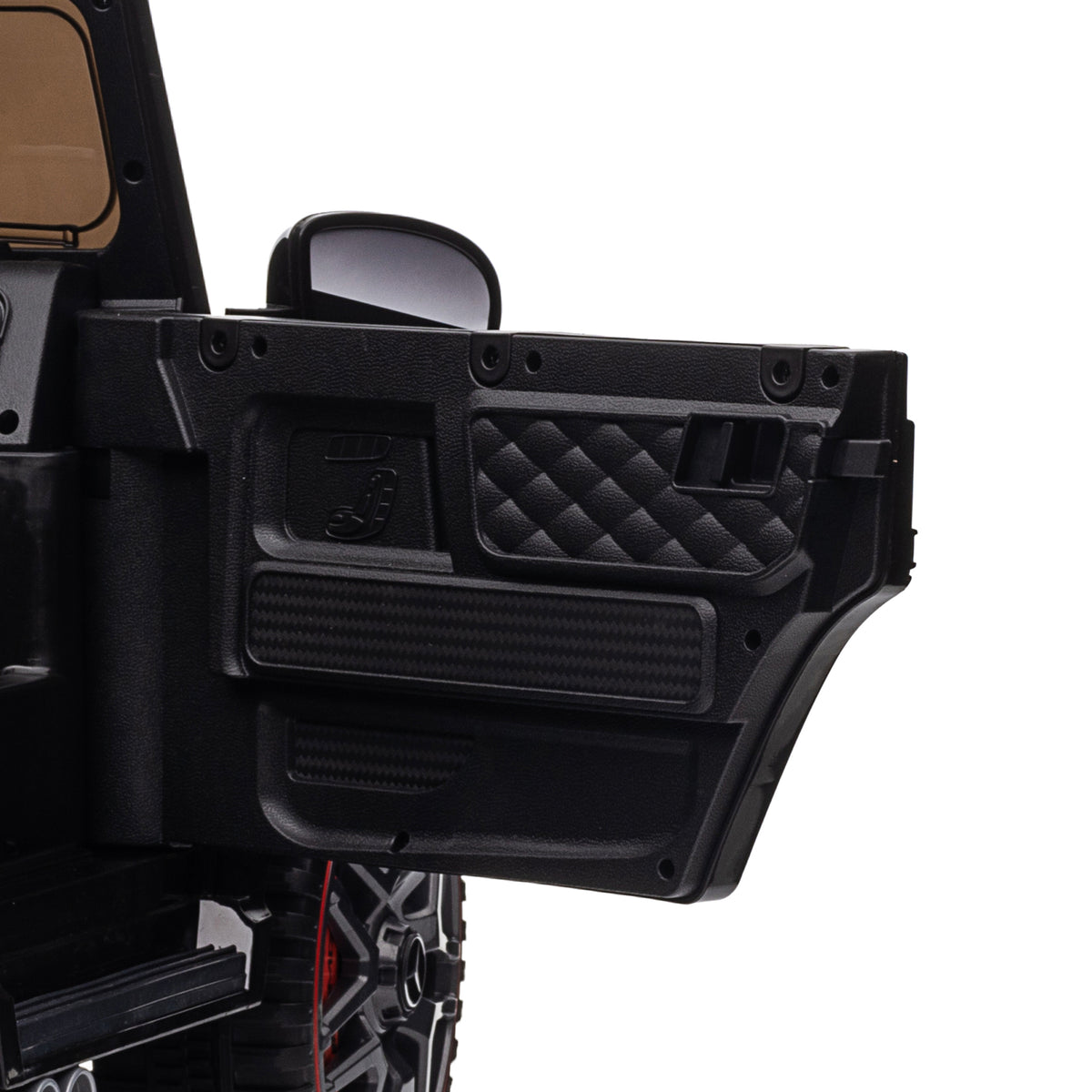 AIYAPLAY Licensed Mercedes-AMG G63 12V Kids Ride on Car with Remote Dual Motors Rear Suspension Slow Start for 3-6 Years, Black