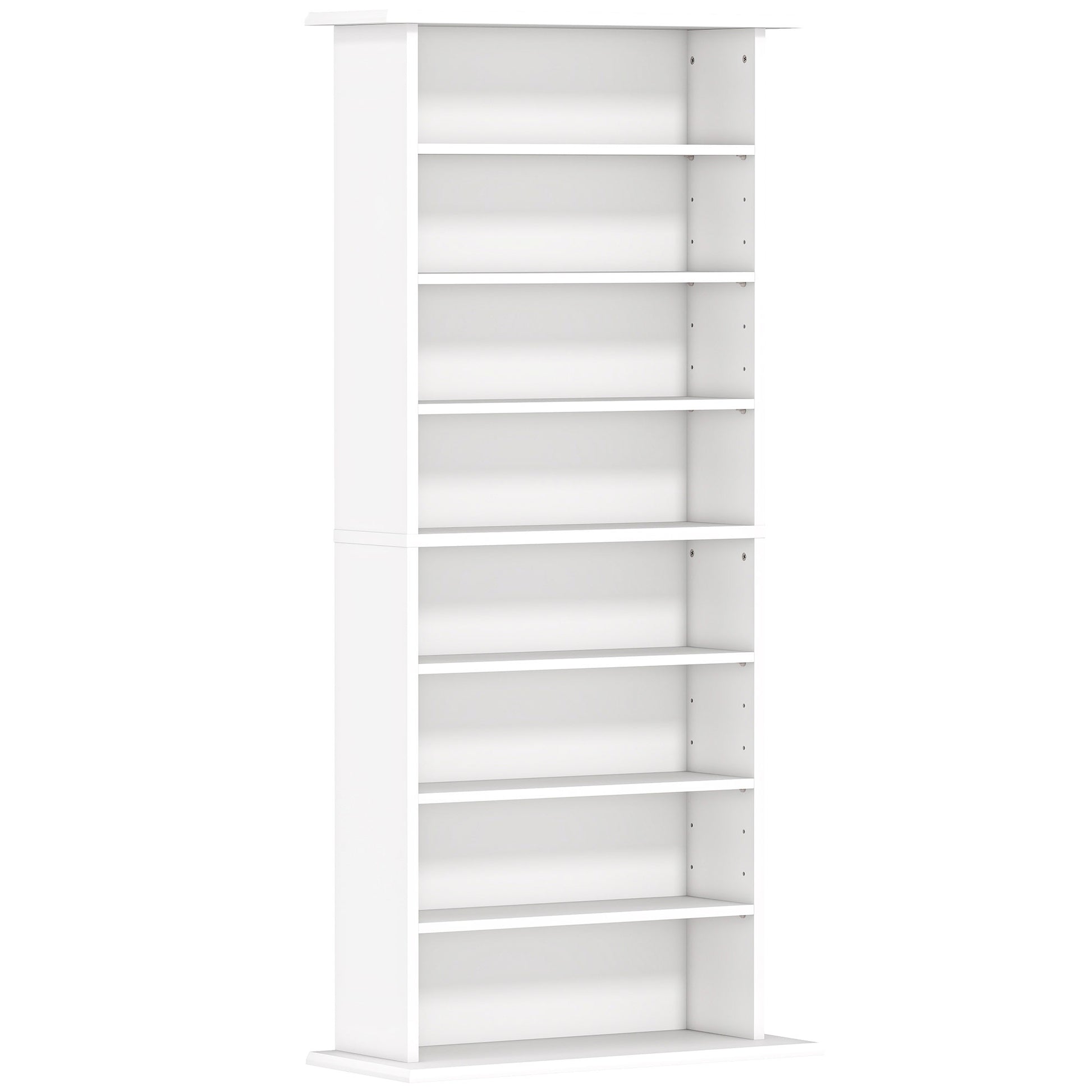 HOMCOM 360 CD Storage Unit - White Default Title