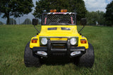 DRIFTER RAPTOR POWERFUL 12V ELECTRIC RIDE ON JEEP YELLOW