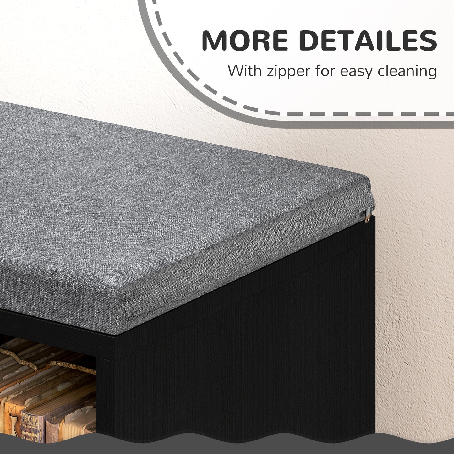  plants and decorations neatly and orderly.</li><li>Comfortable Cushion: Comes with two cushions