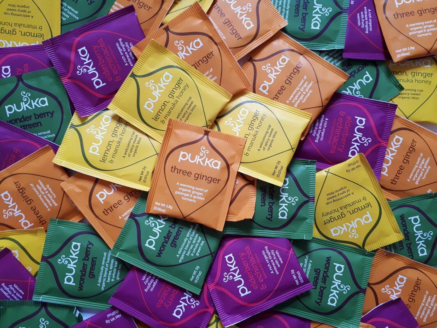 Pukka Organic Herbal Tea Bags, Random Selection