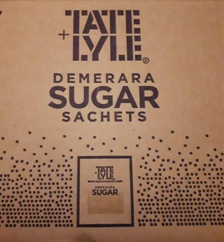 TATE & LYLE Pure Granulated Cane White and Brown Demerara Sugar Sachets