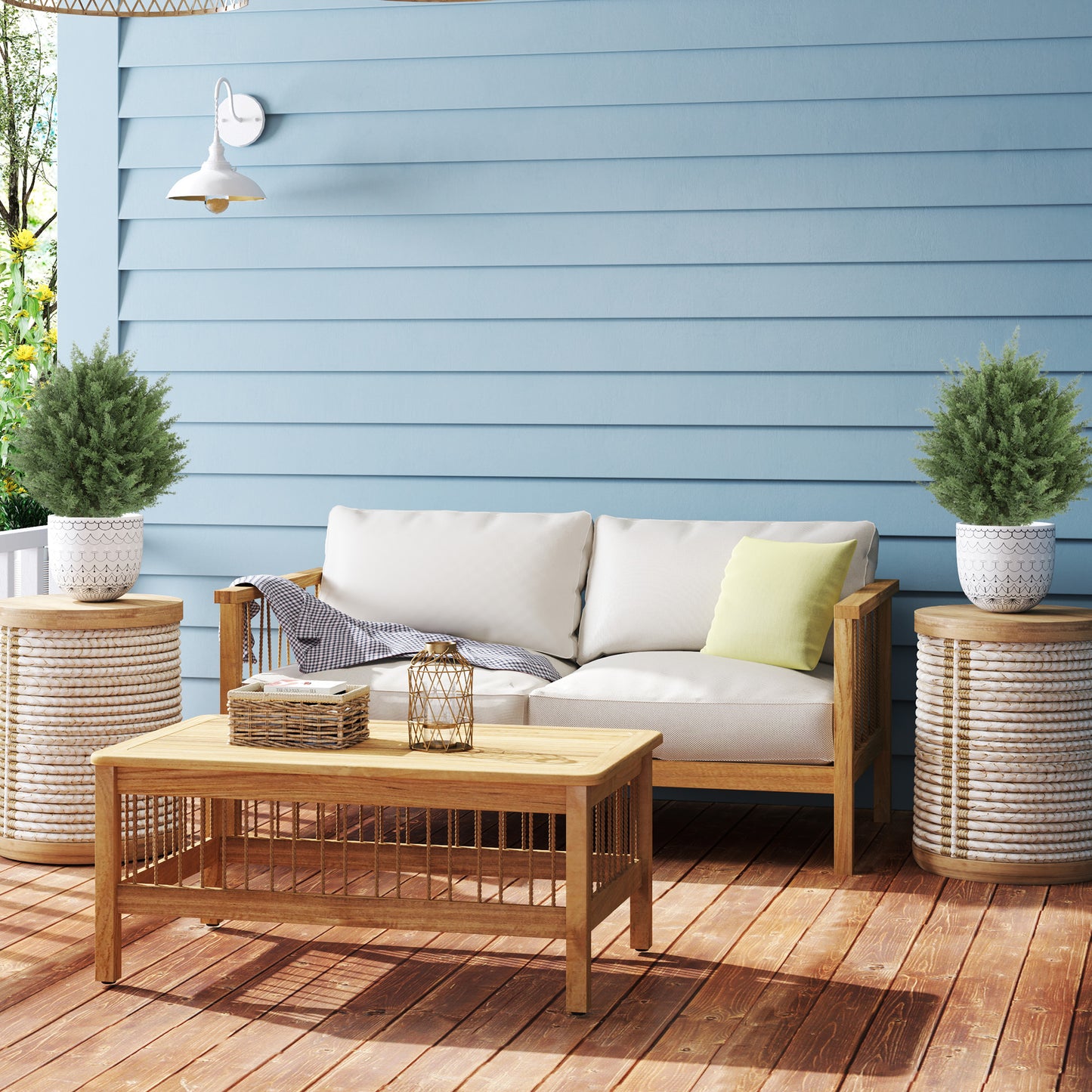  or balconies</li><li>UV protected foliage: Crafted from UV-resistant PE material