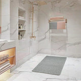 Shower Mat For Inside Shower Silk Circle Bath Mat NonSlip Anti Mould PVC BathMat-Two Size