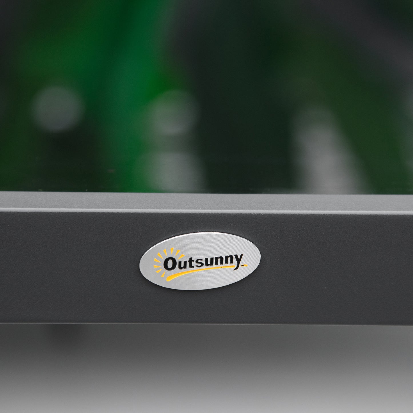 Outsunny 4 Piece L-shaped Garden Furniture Set 8-Seater Aluminium Outdoor Dining Set Conversation Sofa Set w/ Bench, Dining Table & Cushions,Â Grey