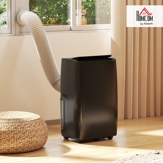 HOMCOM Portable Air Conditioner 14000 BTU, 4-in-1 Air Conditioning Unit, Dehumidifier, Cooling, Fan, Children Lock, 40mÂ²