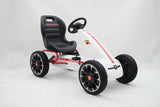 Licensed Abarth Pedal Go Kart White