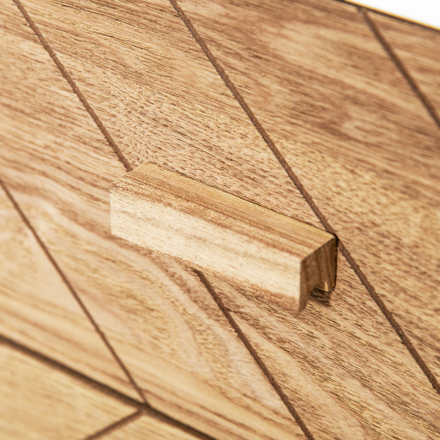 HOMCOM Bedside Table Set of 2, Modern Bedside Cabinets with Drawer and Pine Wood Legs, Nightstand for Bedroom, White and Natural